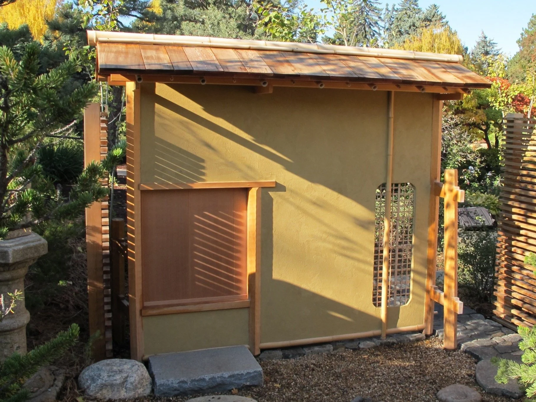 japanese garden structures — shokunin-do